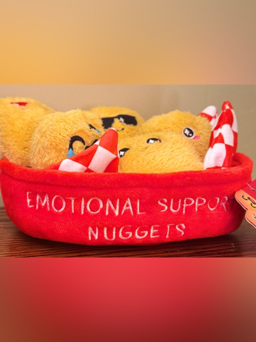 Emotional Support Nuggets Plush Set 🍗✨
